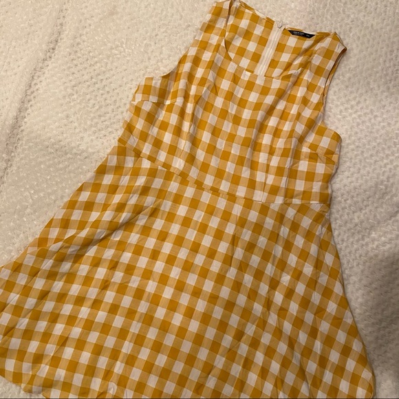 SHEIN Dresses & Skirts - Mustard yellow plaid dress